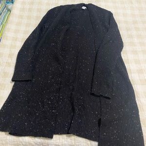 Black with white speckles Old navy hoodie